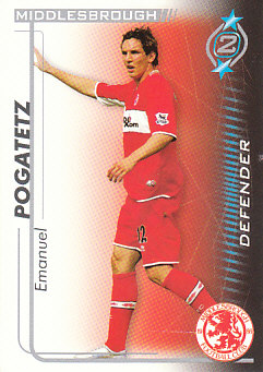 Emanuel Pogatetz Middlesbrough 2005/06 Shoot Out #221